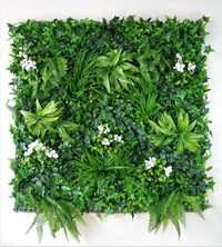 Thumbnail for Snowy White Vertical Garden / Green Wall UV Resistant 100cm x 100cm