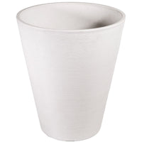 Thumbnail for Decorative Textured Round White Planter 47cm