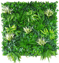 Thumbnail for White Grassy Greenery Vertical Garden / Green Wall UV Resistant 100cm x 100cm