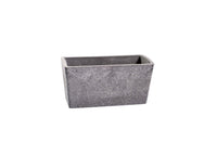 Thumbnail for Imitation Stone Grey Rectangle Planter 27cm