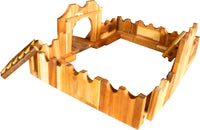 Thumbnail for Wooden jumbo castle building set