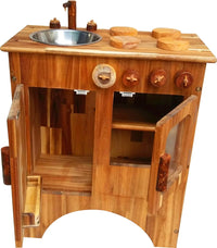 Thumbnail for Combo Wooden Stove and Sink