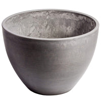 Thumbnail for Polished Grey Planter Bowl 30cm