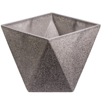 Thumbnail for Imitation Dark Stone Geometric (Square) Planter 30cm