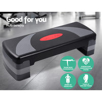 Thumbnail for Everfit 3 Level Aerobic Step Bench