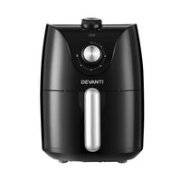 Thumbnail for Devanti Air Fryer 2.5L Electric Fryers Airfryer Healthy Cooker Oil Free Kitchen