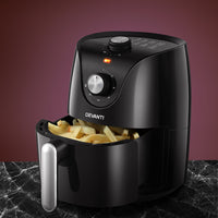 Thumbnail for Devanti Air Fryer 2.5L Electric Fryers Airfryer Healthy Cooker Oil Free Kitchen