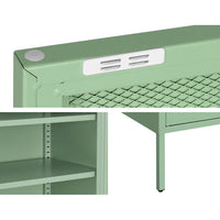 Thumbnail for ArtissIn Buffet Sideboard Metal Cabinet - ELSA Green