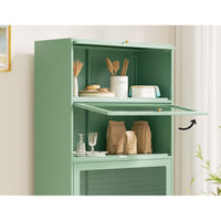 Thumbnail for ArtissIn Buffet Sideboard Metal Cabinet - ELIA Green