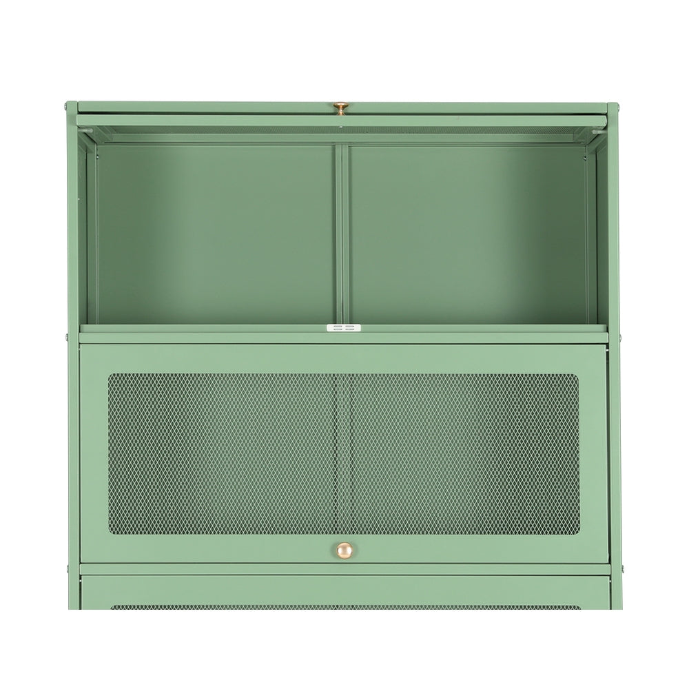 ArtissIn Buffet Sideboard Metal Cabinet - ELIA Green