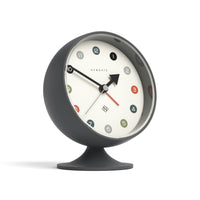 Thumbnail for Newgate Spheric Alarm Clock Blizzard Grey-1