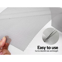 Thumbnail for Set of 60 Gutter Guard Guards Aluminium Leaf Mesh 100x20cm Brush DIY Deluxe Garden 60M