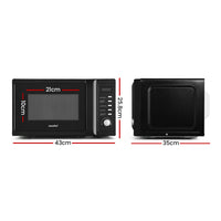 Thumbnail for Comfee 20L Microwave Oven 700W Countertop Kitchen Cooker Black