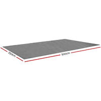 Thumbnail for Weisshorn 5 X 2.5M Annex Floor Mat - Grey