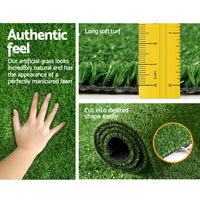 Thumbnail for Primeturf Artificial Grass 10mm 2mx5m 10sqm Synthetic Fake Turf Plants Plastic Lawn Olive