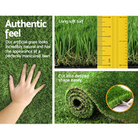 Thumbnail for Primeturf Artificial Grass 30mm 1mx10m 10sqm Synthetic Fake Turf Plants Plastic Lawn 4-coloured