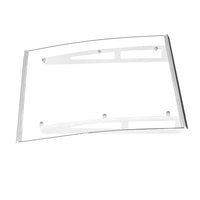 Thumbnail for Instahut Window Door Awning Canopy Aluminum Frame Outdoor Patio Sun Shield 1x1m