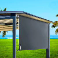 Thumbnail for Instahut Outdoor Blind Privacy Screen Roll Down Awning Canopy Window 1.5X2.5M