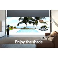 Thumbnail for Instahut Outdoor Roller Blinds Roll Down Shade Retractable Window 2.1X2.5M