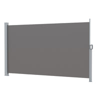 Thumbnail for Instahut Side Awning Sun Shade Outdoor Blinds Retractable Screen 1.8X3M Grey