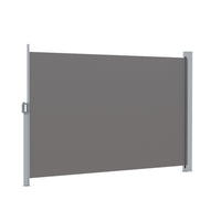 Thumbnail for Instahut Side Awning Sun Shade Outdoor Blinds Retractable Screen 1.8X3M Grey