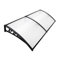 Thumbnail for Instahut Window Door Awning Door Canopy 1mx2.4m DIY Patio Outdoor SunShield