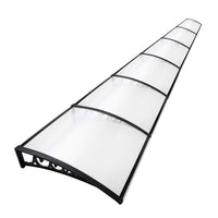 Thumbnail for Instahut Window Door Awning Door Canopy Patio UV Sun Shield WHITE 1mx6m DIY