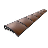 Thumbnail for Instahut Window Door Awning Door Canopy Patio UV Sun Shield BROWN 1mx6m DIY