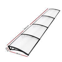 Thumbnail for Instahut Window Door Awning Door Canopy Patio UV Sun Shield 1mx4m DIY