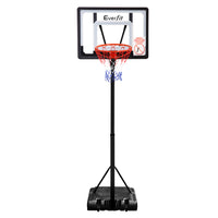 Thumbnail for Everfit Adjustable Portable Basketball Stand Hoop System Rim