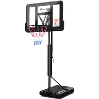 Thumbnail for Everfit 3.05M Basketball Hoop Stand System Ring Portable Net Height Adjustable Black