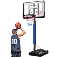 Thumbnail for Everfit 3.05M Basketball Hoop Stand System Ring Portable Net Height Adjustable Blue