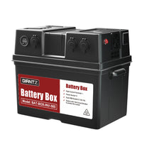 Thumbnail for Giantz Battery Box 500W Inverter Deep Cycle Battery Portable Caravan Camping USB