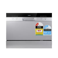 Thumbnail for Devanti Benchtop Dishwasher 6 Place Bench Top Countertop Dishwasher Freestanding