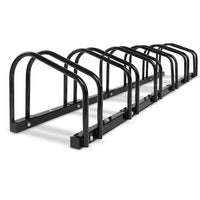 Thumbnail for Weisshorn 6 Bike Stand Floor Bicycle Storage Black