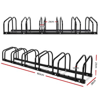 Thumbnail for Weisshorn 6 Bike Stand Floor Bicycle Storage Black