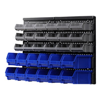 Thumbnail for Giantz 30 Bin Wall Mounted Rack Storage Organiser