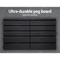 Thumbnail for Giantz 60 Bin Wall Mounted Rack Storage Tools Garage Organiser Shed Work Bench