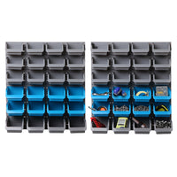 Thumbnail for Giantz 48 Bin Wall Mounted Rack Storage Organiser