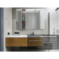 Thumbnail for Cefito Bathroom Mirror Cabinet 900mm x720mm - Natural