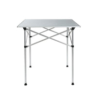 Thumbnail for Weisshorn Roll Up Camping Table Foldable Portable Picnic Garden BBQ Desk 70CM