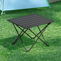 Thumbnail for Weisshorn Folding Camping Table 40cm Aluminium Portable Outdoor Picnic BBQ