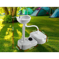 Thumbnail for Weisshorn Portable Camping Wash Basin 43L