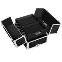 Thumbnail for Embellir 7 in 1 Portable Cosmetic Beauty Makeup Trolley - Black