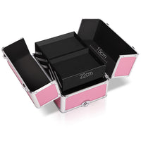 Thumbnail for Embellir Makeup Case Beauty Cosmetic Organiser Travel Portable Box Troley Vanity