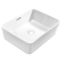 Thumbnail for Cefito Ceramic Rectangle Sink Bowl - White