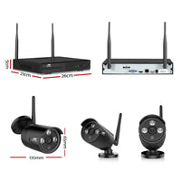 Thumbnail for UL-Tech CCTV Wireless Security System 2TB 8CH NVR 1080P 4 Camera Sets