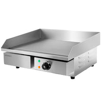 Thumbnail for Devanti Commercial Electric Griddle BBQ Grill Pan Hot Plate Stainless Steel