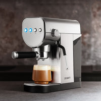 Thumbnail for Devanti Coffee Machine Espresso Maker 20 Bar Milk Frother Cappuccino Latte Cafe