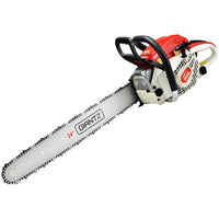 Thumbnail for Giantz 88cc Commercial Petrol Chainsaw E-Start 24 Bar Pruning Chain Saw